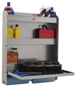 Storage Cabinet w/ Folding Tray - Click Image to Close